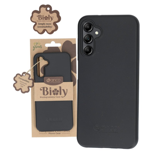 anco Bioly Case für A145R, A146P Samsung Galaxy A14, A14 5G - black