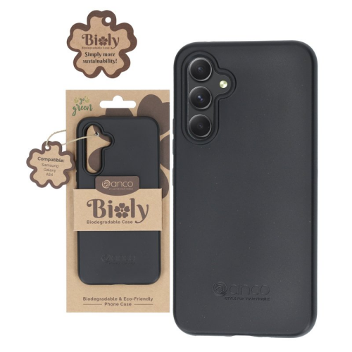 anco Bioly Case für A546B Samsung Galaxy A54 - black