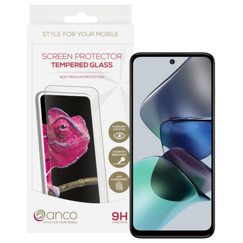 anco Tempered Glass Fullscreen für Motorola Moto G23