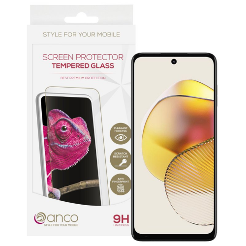 anco Tempered Glass Fullscreen für Motorola Moto G73 5G