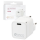 anco mini Wall Charger USB-C Power Delivery 20W - white