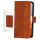 anco Bookcase Geometric für A145R, A146P Samsung Galaxy A14, A14 5G - brown