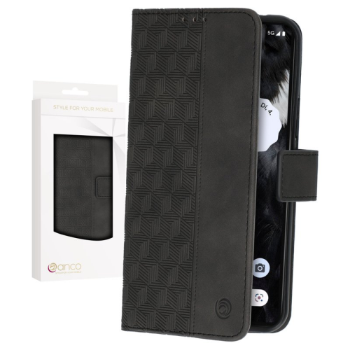 anco Bookcase Geometric für Google Pixel 7 - black