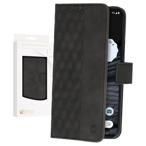 anco Bookcase Geometric für Google Pixel 7 Pro - black