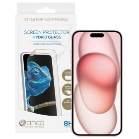 anco Hybrid Glass für Apple iPhone 15 Plus