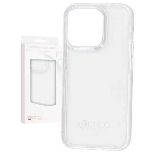 anco Super Slim Case für Apple iPhone 15 Pro - transparent