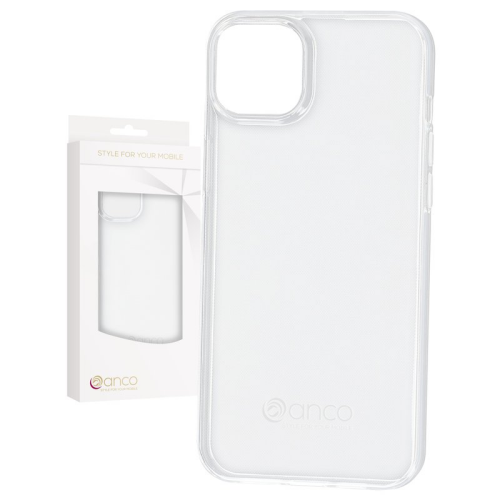 anco Super Slim Case für Apple iPhone 15 Plus - transparent