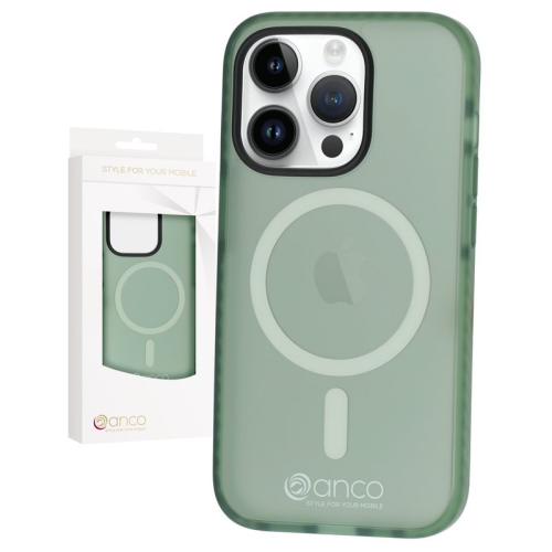anco Magnetic Protect Case für Apple iPhone 14 Pro - green