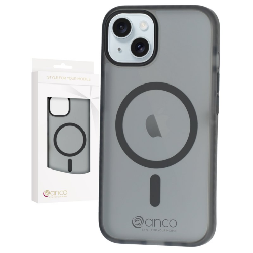 anco Magnetic Protect Case für Apple iPhone 15 Plus - black
