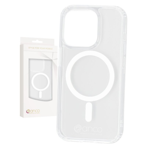 anco Magnetic Case für Apple iPhone 15 Pro - crystal