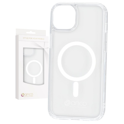 anco Magnetic Case für Apple iPhone 15 Plus - crystal