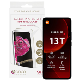anco Tempered Glass Fullscreen für Xiaomi 13T, 13T Pro