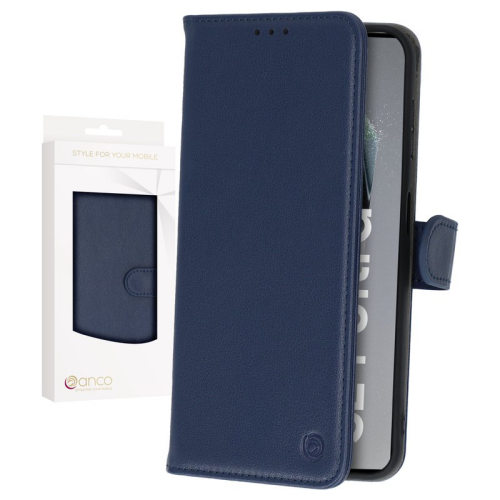 anco Basic Bookcase für S928B Samsung Galaxy S24 Ultra - blue