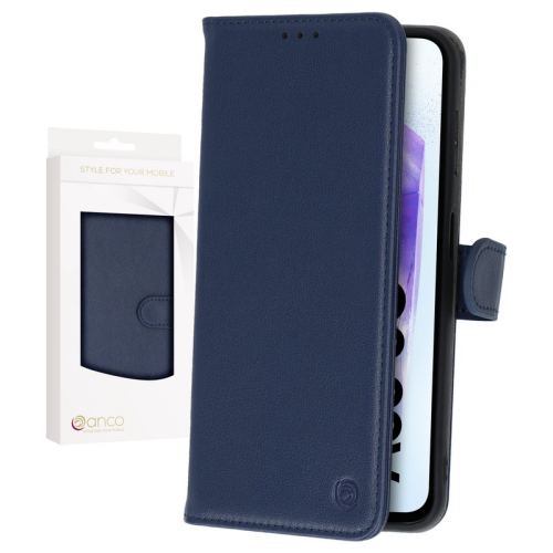 anco Basic Bookcase für A556B Samsung Galaxy A55 5G - blue