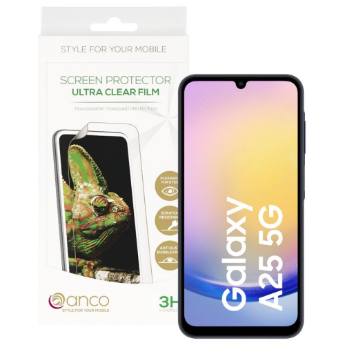 anco Displayschutzfolie für A256B Samsung Galaxy A25 5G - ultra clear