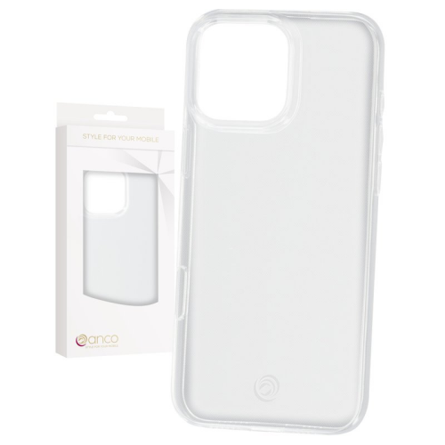 anco Super Slim Case für Apple iPhone 16 Pro Max - transparent