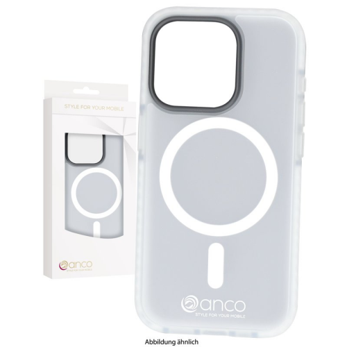 anco Magnetic Protect Case für Apple iPhone 16 - white