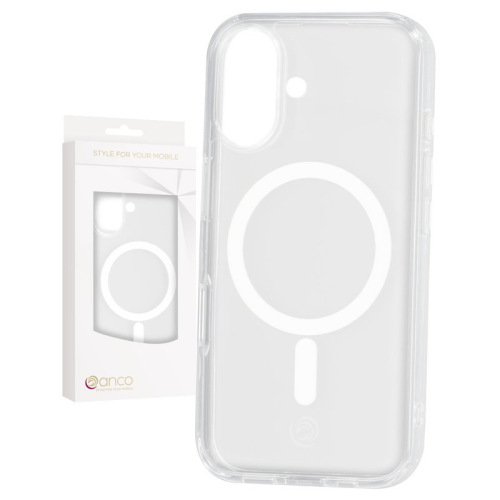 anco Magnetic Case für Apple iPhone 16 - crystal