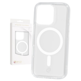 anco Magnetic Case für Apple iPhone 16 Pro - crystal
