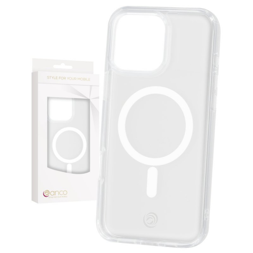 anco Magnetic Case für Apple iPhone 16 Pro Max - crystal