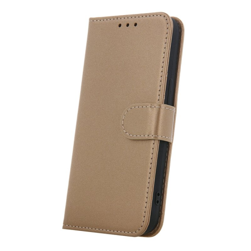 anco Basic Bookcase für A155F, A156B Samsung Galaxy A15, A15 5G - gold
