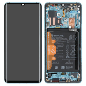 Huawei P30 Pro Display Modul Rahmen Touchscreen + Akku...