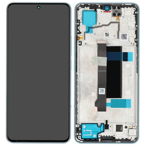 Xiaomi Redmi Note 13 Pro 5G Display Modul Rahmen Touchscreen ocean teal  5600030N1600