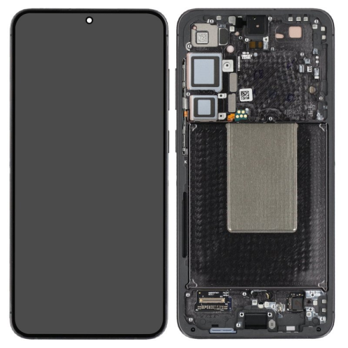 Display Modul mit Rahmen und Toucheinheit Einheit onyx black/schwarz GH82-33410A für Samsung Galaxy S24+ SM-S926B