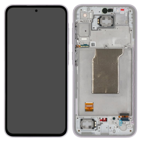Display Modul mit Rahmen und Toucheinheit Einheit awesome lilac GH82-34221C für Samsung Galaxy A35 5G (SM-A356B)