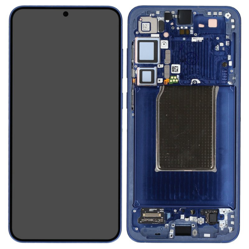 Display Modul mit Rahmen und Toucheinheit Einheit navy/marineblau GH82-36368D für Samsung Galaxy S25+ (SM-S936B)