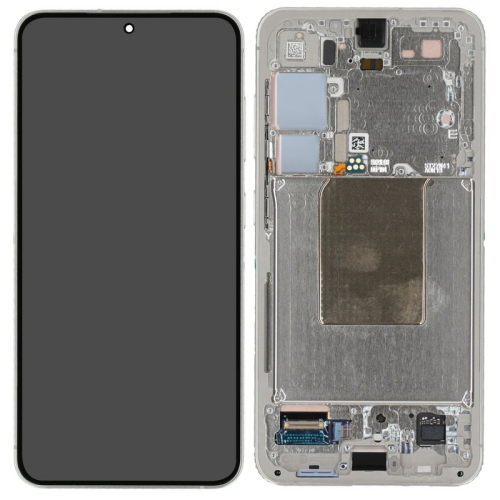 Display Modul mit Rahmen und Toucheinheit Einheit amber yellow/gelb GH82-33287D für Samsung Galaxy S24 SM-S921B