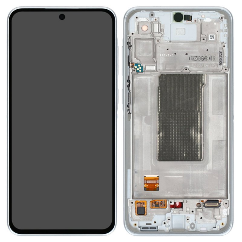 Display Modul mit Rahmen und Toucheinheit awesome grey/gray/grau GH82-36841B für Samsung Galaxy A36 5G (SM-A366B)