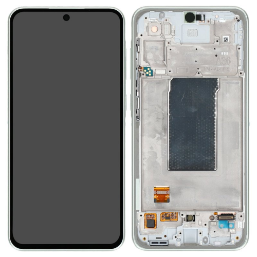 Display Modul mit Rahmen und Toucheinheit Einheit awesome lime GH82-36841C für Samsung Galaxy A36 5G (SM-A366B)