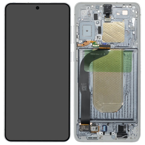 Display Modul mit Rahmen und Toucheinheit titanium silver titanium icyblue GH82-37224A für Samsung Galaxy S25 Edge (SM-S937B)
