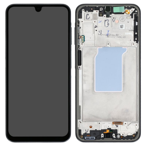 Display Modul mit Rahmen und Toucheinheit black/schwarz GH82-37049A für Samsung Galaxy A26 5G (SM-A266B)