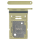 SIM-Karten Halter awesome lemon GH98-48993D für Samsung Galaxy A35 5G (SM-A356B)