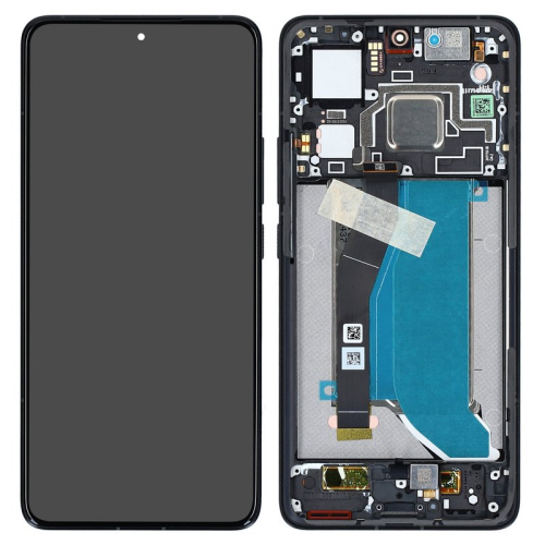 Display Modul mit Rahmen und Toucheinheit titan black/schwarz 56001500N1200 für Xiaomi 14T Pro (2407FPN8EG)