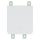 Batteriedeckel Rückseite Akkudeckel white/weiss GH82-35182F für Samsung Galaxy Z Flip6 SM-F741B