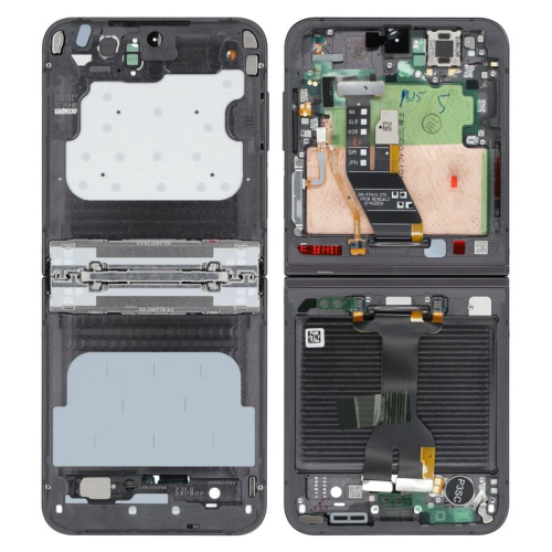 Display Modul Rahmen crafted black/schwarz GH82-35016E für Samsung Galaxy Z Flip6 SM-F741B