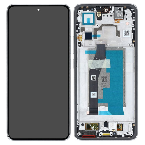 Display Modul mit Rahmen und Toucheinheit titan gray 5600040N12A00 für Xiaomi 14T (2406APNFAG)