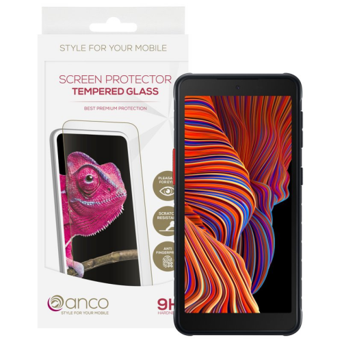 anco Tempered Glass Fullscreen für G525F Samsung Galaxy Xcover 5 - black