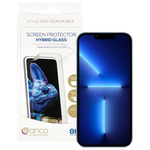 anco Hybrid Glass für Apple iPhone 13 Pro, 14, 16e