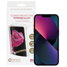 anco Tempered Glass Fullscreen für Apple iPhone 13,...