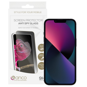 anco Tempered Glass Anti-Spy für Apple iPhone 13, 13...