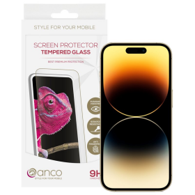anco Tempered Glass Fullscreen für Apple iPhone 14...