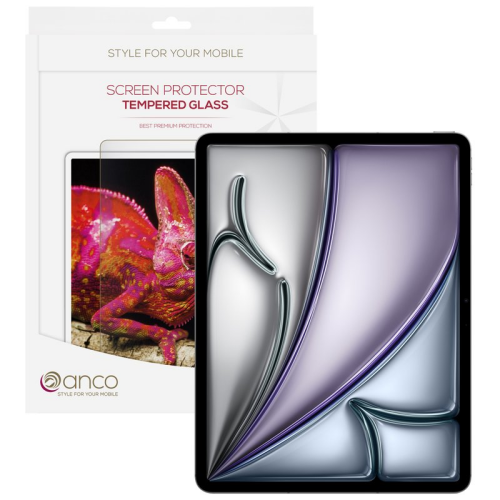 anco Tempered Glass für Apple iPad Air 6, 7 (2024, 2025) 13.0