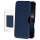 anco Bookcase Carbon Look für Apple iPhone 16 Pro - blue