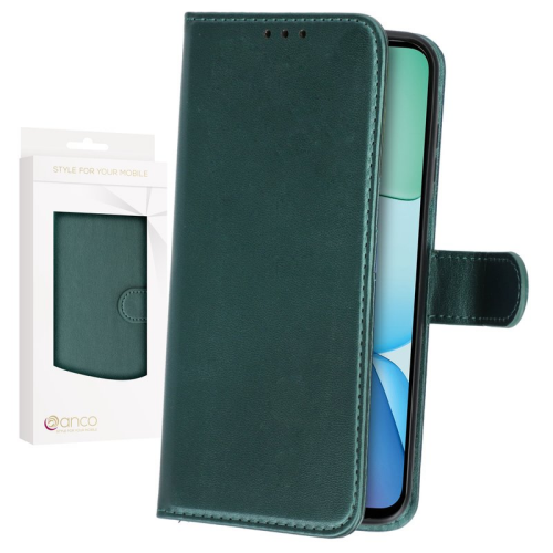 anco Basic Bookcase für Xiaomi Redmi 13 4G - green