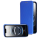 anco Bookcase Carbon Optic für Apple iPhone 16e - blue