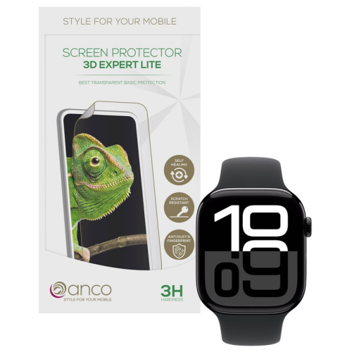 anco 3D Expert Lite Folie für Apple Watch 10 46 mm
